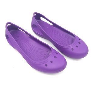 Crocs Kadee Flats purple size 9